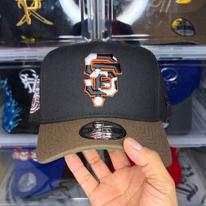 Black and Brown San Fran Cow print logo